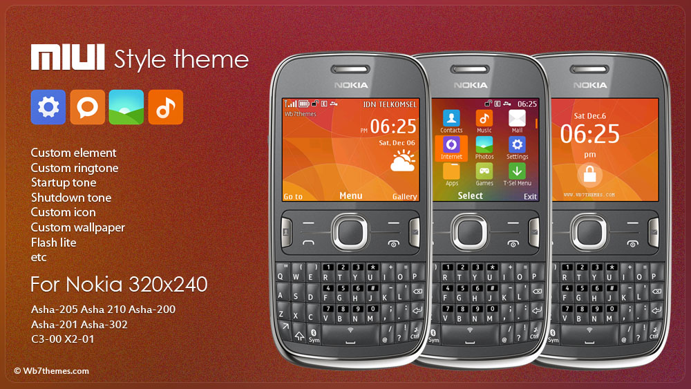 Tema Untuk Nokia Asha 210