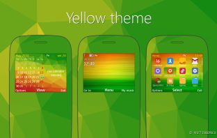 Yellow theme Nokia C3-00