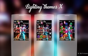 Lighting themes Nokia X2-00 240x320