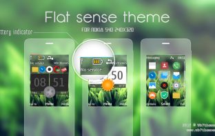 Flat sense theme X2-00 X3-00 X2-05 Asha 208 301