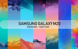 Samsung Galaxy M20 Stock wallpaper high res 2560x2560 1080x1080