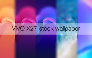 Vivo X27 stock wallpaper high resolution 1080x2340