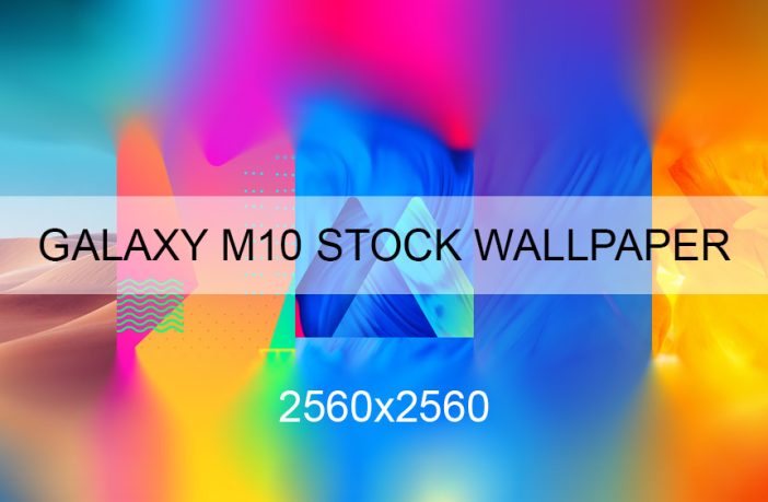 Samsung Galaxy M10 stock wallpaper high resolution 2560x2560 px