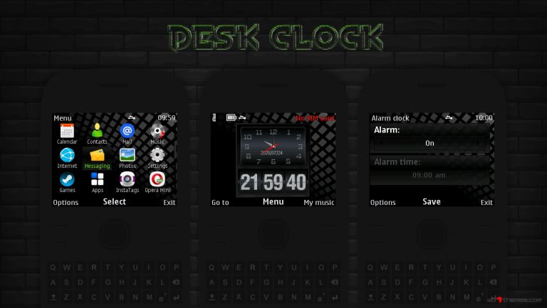 clock themes for nokia x2 02 download