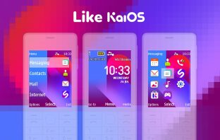 KaiOS flash lite theme Nokia X2-00 206 6700 6300 X2-02