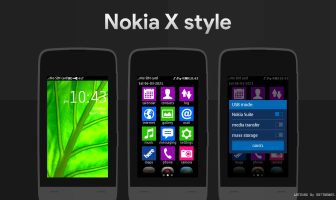 Nokia X nth theme Asha 310 310 309 308 306 305 full touch