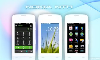 Nokia nth default theme Asha 311 310 309 308 full touch 240x400