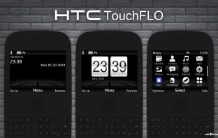 HTC touch flo swf theme Nokia C3-00 X2-01 Asha 302 210 201 205 200